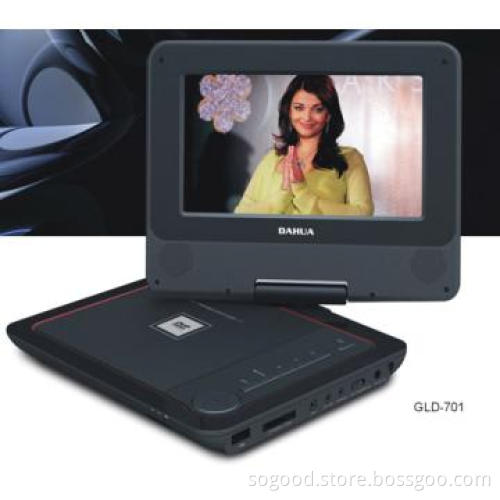 Portable DVD,7.0-inch TFT LCD Display